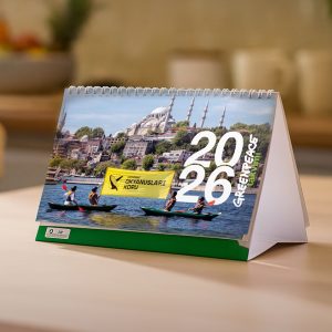 Greenpeace 30. Yıl özel masa takvimi